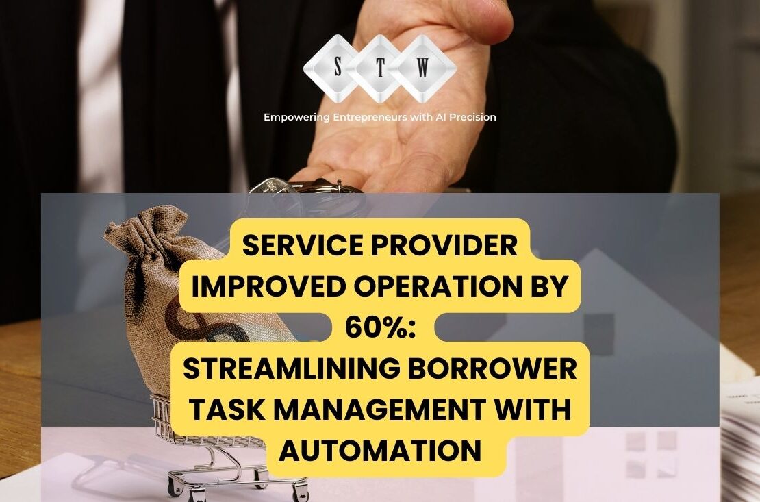  Service provider improved Operation by 60 percent By Automation